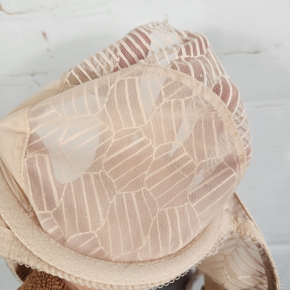 Wacoal La Femme Full Figure Underwire Semi Sheer Bra in Naturally Nude US 38D - Picture 8 of 14